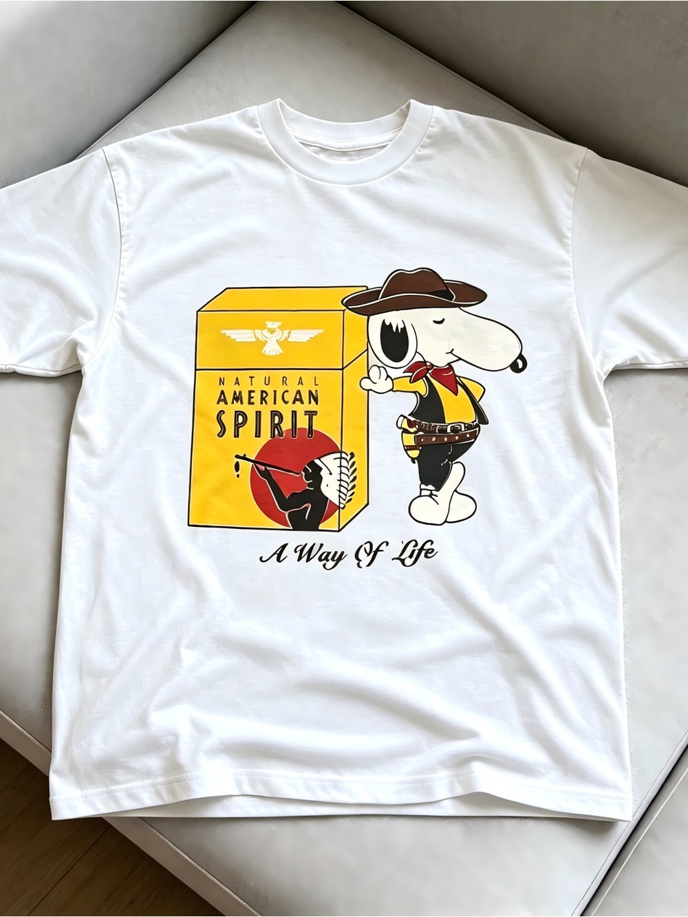 Sn00py Natural Spirit Graphic Women Men T-shirt Unisex